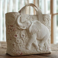 Handgemachte Tasche - Elefant