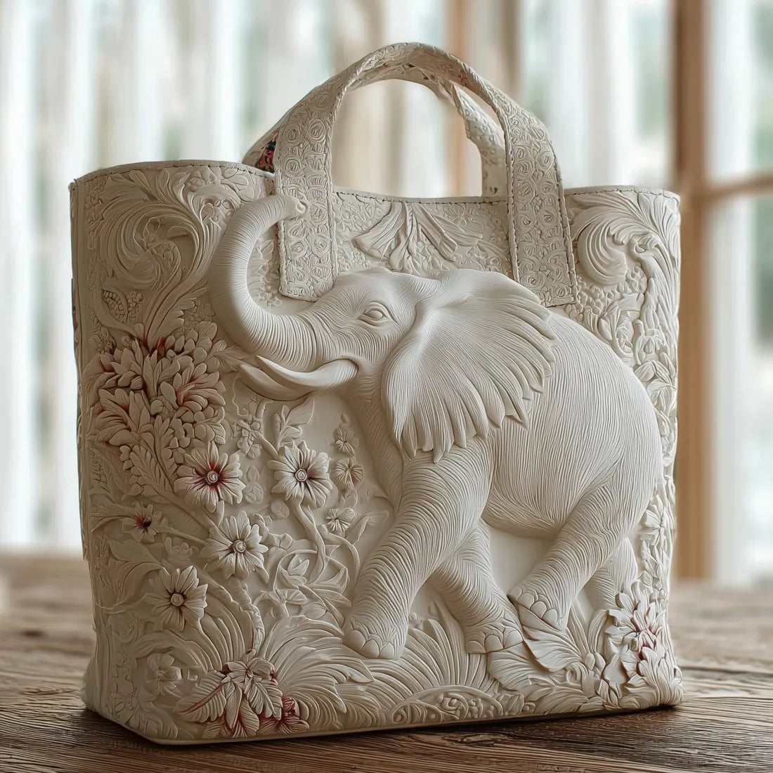 Handgemachte Tasche - Elefant