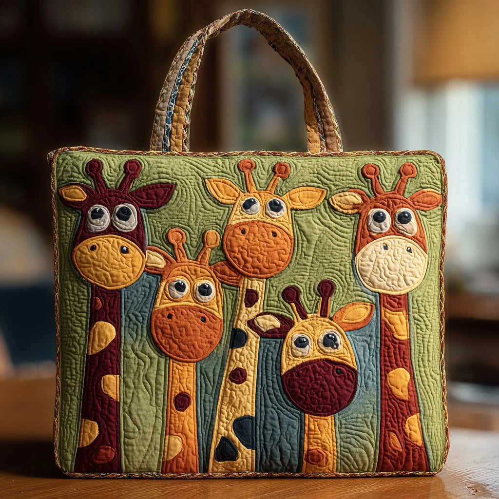 Gesteppte Tragetasche – Giraffe