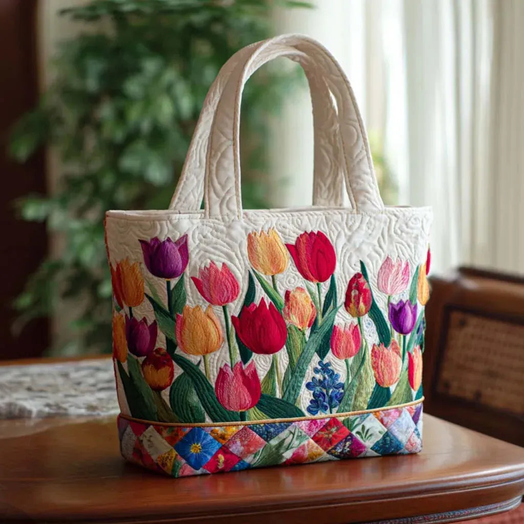 Stepptasche - Tulpengarten