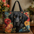 Compagnon de la Fleur de Minuit | Sac fourre-tout matelassé fait main